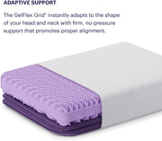 View Pillow - The most comfortable pillow that science can conceive. It features an adjustable height pad for personalized height adjustment. It is made of gel elastic grid material and follows ergonomic design. Standard size. image 2