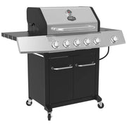 View Burner Propane Gas Grill with Side Burner image 2