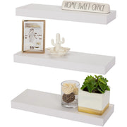 View 16 Inch Floating Wall Shelves, 3 Pack Farmhouse Hanging Display and Storage Shelves image 1