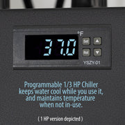 View Polar Revive Chiller for Ice Bath and Cold Plunges Including All Hoses and Pumps. 1/3 HP, 2/3 HP, 1 HP Models image 3