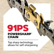 View 18 Inch 15 Amp Self-Sharpening Corded Electric Chainsaw image 4