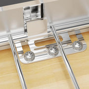 View Adjustable sliding cabinet shelves, 3 pieces. Large drawer-style cabinet storage box, storage organizer under the kitchen sink. Bottom-mounted baskets, suitable for kitchens and bathrooms. image 2