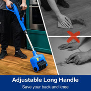 View Grout Cleaner Machine with Grout Brush,Heavy Duty with Wire Surface Brush,Standy Safety Grout Scrubber,Moss,Weed Between Floor Tiles,Patio,Board,Bricks, (Outdoor Bundle) image 2