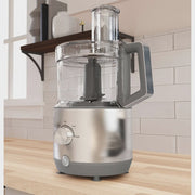 View GE 550-Watt 12-Cup Food Processor with Accessories and Stainless Steel Blades, Stainless Steel image 6
