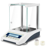 View Lab Scale, Digital Analytical Balance 220g/ 0.1mg, High Precision Scientific Precision Scale Accuracy 0.0001g, Balance Scale for Coin/Jewelry/Powder with Weights and RS232 Interface image 1