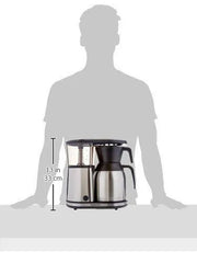 View Bonavita BV1900TS 8-Cup One-Touch Coffee Maker Featuring Thermal Carafe, Stainless Steel image 2