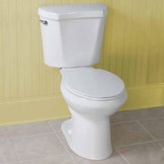 View 2-Piece 1.28 GPF High-Efficiency Single-Flush Elongated Toilet, White image 4