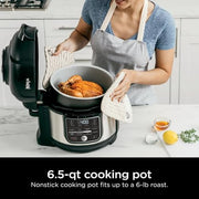 View 10-in-1 6.5-Qt Pressure Cooker and Air Fryer Multicooker, Stainless Steel image 4