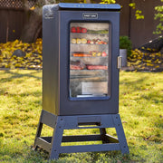 View 30-inch electric oven | Built-in meat detector and outdoor-specific stand | Up to 6 times longer baking time, adjustable side spice loader | With a 725 square inch cooking area, it can achieve more baking effects image 1