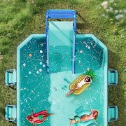 View Pool Slide Inflatable Swimming Water Slide, Summer Swimming Pool Supplies Universal Trampoline Ladder Backyard Slide Home Playground Equipment image 2