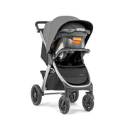 View A foldable baby carriage equipped with 35 zip-style long-lasting baby safety seats and a baby carriage set. | Chunsan / Black image 4