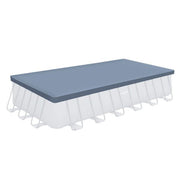View 24" Durable Rectangular Pool Cover – Gray, for Oasis & Activity Pools image 1