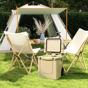View 45QT Portable Cooler – Heavy-Duty Insulated Ice Box for Beach/Patio image 2