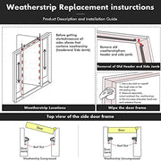 View Door Weather Stripping Soundproof Door Seal Strip V-Shaped "Q" Foam Kerf Weather Stripping image 4