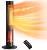 View Airchoice 1500W 36 in Ceramic Tower Space Heater, 3 Heat Settings, Adjustable, for 300 sq ft image 1