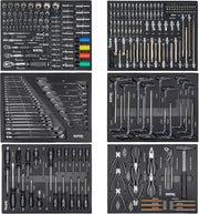 View Stix UltimatePro C7/TS1 - Carro de herramientas con 267 piezas Cr-V - Juego de herramientas, carro de herramientas con ruedas, cajones con rodamiento image 3