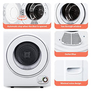 View Euhomy 110V Portable Clothes Dryer 850W Compact Laundry Dryers 1.5 cu.ft Front image 4