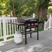 View 28-Inch XL 3-Burner Outdoor Griddle with Hood and Accessories image 5
