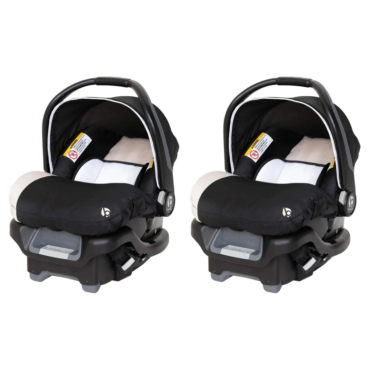 Car seat belt-style travel set for babies, equipped with a safety belt and additional comfort cover, suitable for babies weighing no more than 35 pounds. 2 sets, khaki color