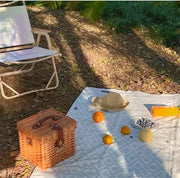 View Large Picnic Blanket,Beach Blanket, Outdoor Picnic Blanket Beach Mat for Camping On Grass Large Size Anti-Sand Folding Park Hiking, C image 3
