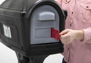 View Classic Black Plastic Mailbox image 4