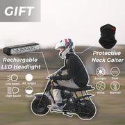 View Mini Dirt Bike GMB100, 99 CC Gas Powered Mini Bike 4 Stroke 3HP, Off Road Mini Bikes for Kids and Adult, Trail Bike Up to 24 Mph, Weight Support Up to 185 LBS (Black) image 3