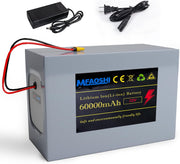 View 72V 60Ah Lithium E-Bike Battery with LED, XT90 Connector image 1