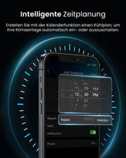 View Pro Breeze 12000 BTU Mobile Klimaanlage (Räume bis 50m2) – Klimaanlage mobil mit App-Steuerung, Timer & LED-Display – inkl. Fensterabdichtung & image 6
