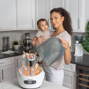View Baby Brezza Baby Bottle Sterilizer and Dryer Machine Electric Steam Sterilization - Pacifiers. Glass. Plastic. and Newborn Feeding Bottles image 5