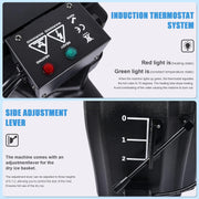 View Dry Ice Fog Machine, 3500W Low Lying Fog Machine, Dry Ice Machine with Tube Nozzle High Density Fog Smoke for Wedding Party Events Stage Concert Club Performance DJ (Black) image 2