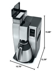View 10-Cup Programmable Coffee Maker – Thermal Carafe with Strong Brew Selector image 2