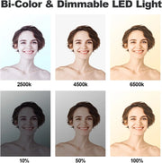 View D50 LED Video Light Panel Lights 15.4", 2 Packs 45W 3000K-8000K Bi-Color Dimmable Photography Lighting, CRI 96 Videography Lighting for Video Shooting/Gaming/Live Stream/Studio/Film image 3