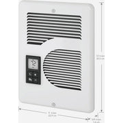 View Cadet Energy Plus Wall Heater, Digital Thermostat, 240/208/120V, White image 3