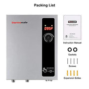 View Electric Tankless Water Heater, 11kW at 240 Volt, On Demand Instant Hot Water Heater image 3
