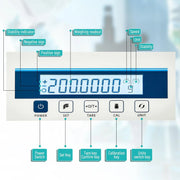 View Lab Scale, Digital Analytical Balance 220g/ 0.1mg, High Precision Scientific Precision Scale Accuracy 0.0001g, Balance Scale for Coin/Jewelry/Powder with Weights and RS232 Interface image 2