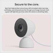 View Google Nest Cam Indoor (Wired, 3rd Gen) - Indoor Security Camera with 2K Video - Works with Google Home - With Gemini - Berry image 5