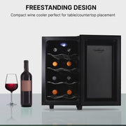 View Koolatron 8 Bottle Wine Cooler Thermoelectric Freestanding Wine Fridge image 6