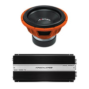 View Deaf Bonce Car Audio 15" 2Ohm Avatar Subwoofer STU-1546-D2&Monoblock Amp Package New image 1
