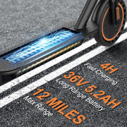 View Electric Scooter, 350W Motor, 187Wh/281Wh Battery, 16/19Mph Top Speed, 8.5''Tires, Dual Braking, Folding Scooter image 4