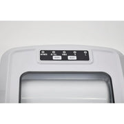 View Compact desktop ice machine, capable of producing 26 pounds of ice per day, black color image 4