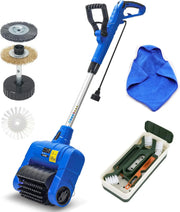 View Grout Cleaner Machine with Grout Brush,Heavy Duty with Wire Surface Brush,Standy Safety Grout Scrubber,Moss,Weed Between Floor Tiles,Patio,Board,Bricks, (Outdoor Bundle) image 4