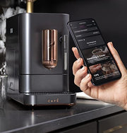 View Automatic coffee grinder coffee machine, built-in milk frother, adjustable coffee bean grinder, one-button brewing function image 3