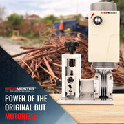 View Electric automatic cable stripping machine - The maximum diameter of the detachable cable can reach 3/4 inch. There is no jamming. It is equipped with a motor-driven cable stripping device and has a variable speed control function. It is suitable for image 3