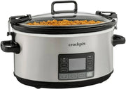 View Crock-Pot 7 Quart Portable Programmable Slow Cooker with Timer and Locking Lid image 1