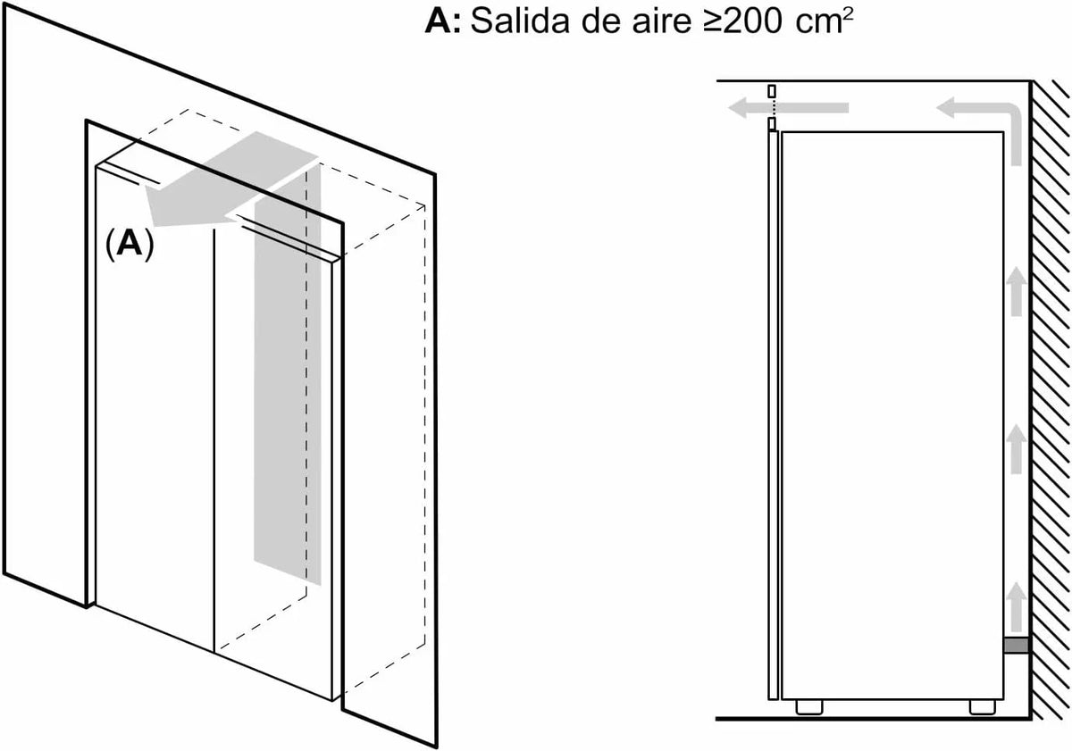 Bosch - Congelador Vertical NoFrost, Serie 4, alto 186 x ancho 60 cm, 242 L, Cajones BigBox para alimentos grandes, Sistema Multiairflow, Acero,