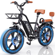 View 1000W Electric Bike for Adults, 48V 15Ah Removable Battery, 20-Inch x 4.0-Inch Fat Tires image 1