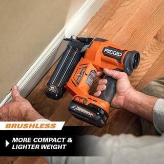 18V Brushless Cordless Nailer Combo Kit with Brad and Finish Nailers, Battery and Charger
