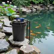 View Wiltec CPF-250 Druckteichfilter 10.000 l/h / 11 W UVC Einheit, Teichdruckfilter für Teiche bis 10.000 Liter, Teichklärer, Filteranlage image 2