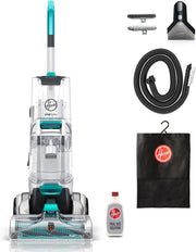 View Hoover SmartWash Automatic Carpet Cleaner Machine, for Carpet and Upholstery, Deep Cleaning Carpet Shampooer, Carpet Deodorizer and Pet Stain Remover FH52000, Turquoise image 1
