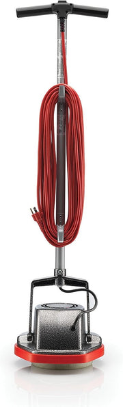 View Commercial Orbiter Hard Floor Cleaner Machine, Multi-Purpose Floor Cleaning, Random Orbital Drive, Wide Cleaning Path, 50-Foot Long Cord, ORB550MC, Gray/Red-Oreck image 2